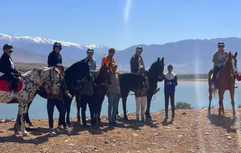 Horseback Riding at Lake Lala Takerkoust